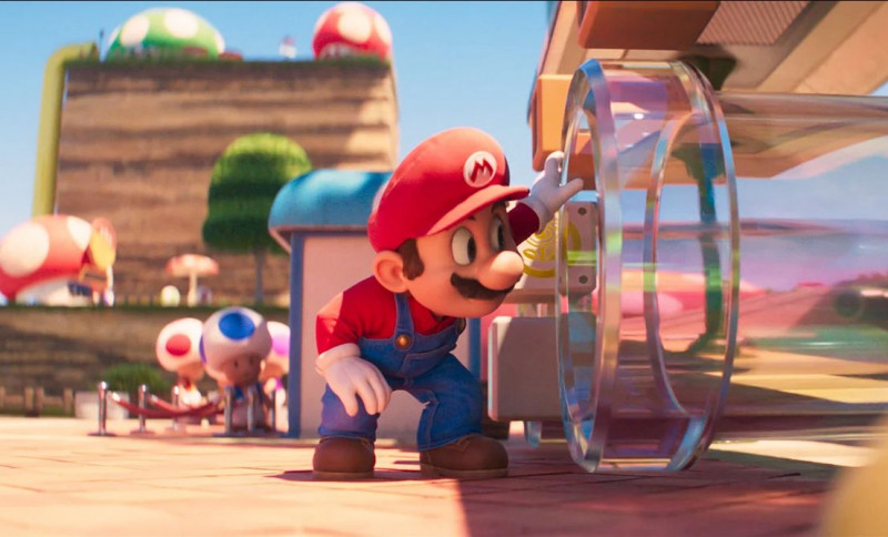 ‘Super Mario’ games out second straight box office win