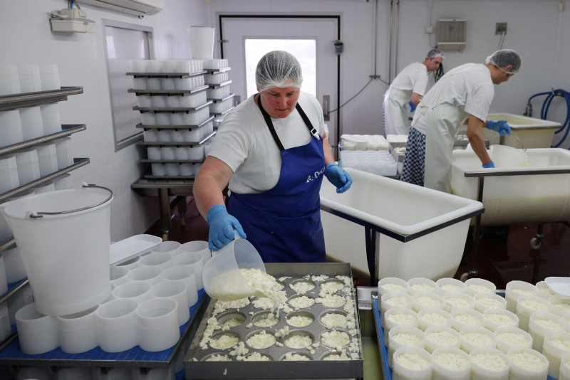 Britain finding a soft spot for homemade brie, camembert