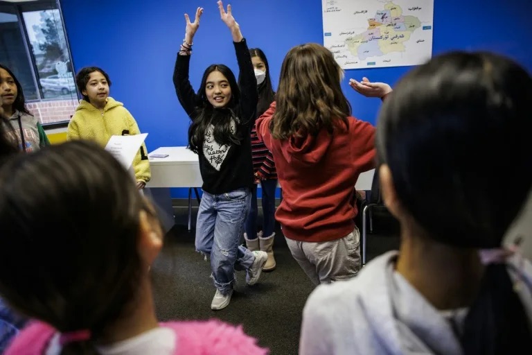 Learning a language for loss: Uyghur school in US offers link to homeland