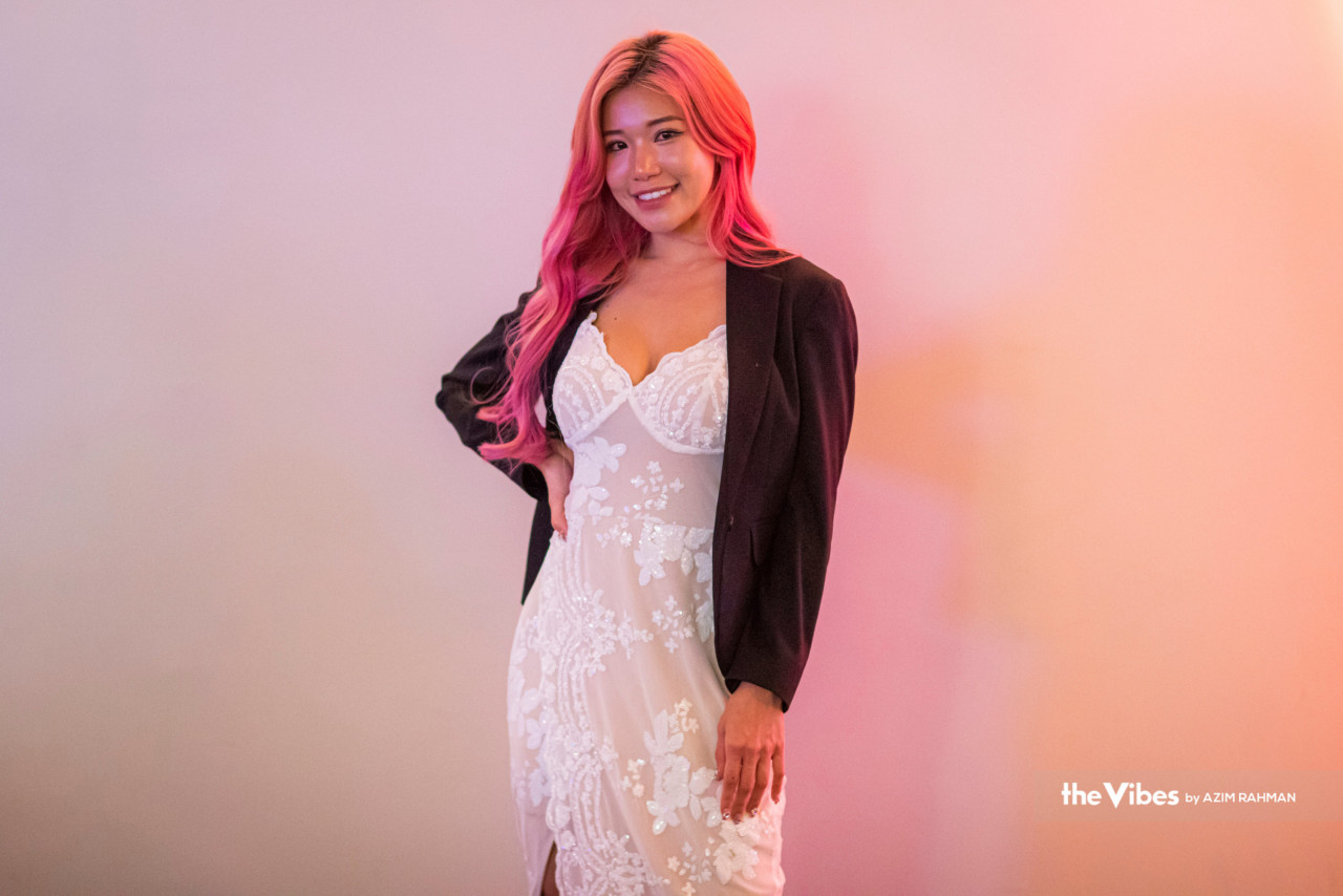Former adult entertainer turned club DJ Siew Pui Yi, who has a small role in ‘Pulau’ yet has received an outsized amount of attention. – AZIM RAHMAN/ The Vibes pic