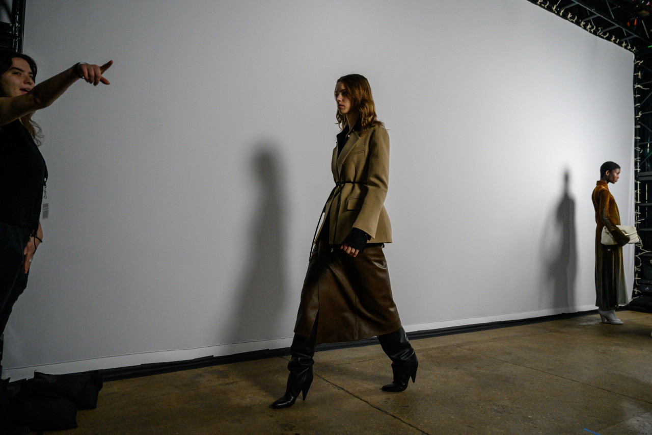 The designers displayed that they know, with a light touch, how to transform a silhouette with subtlety. – AFP pic