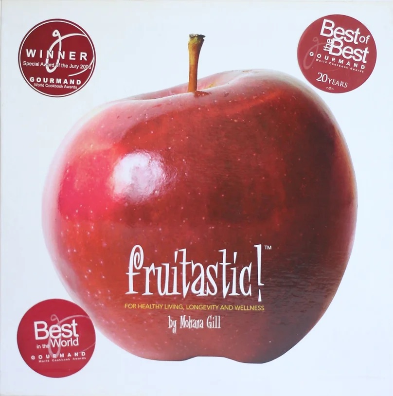 Gill's first book ‘Fruitastic!’. – Mohanagill.com pic