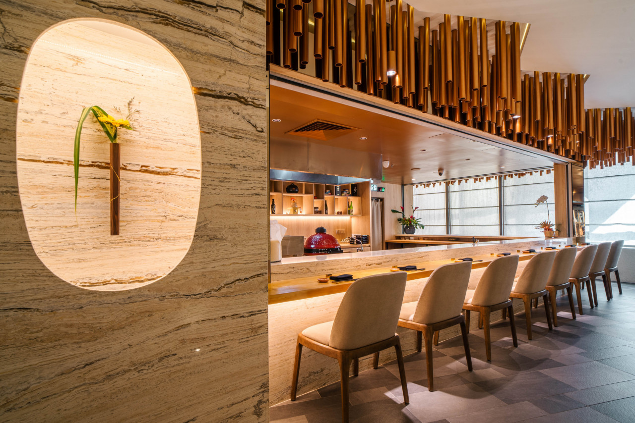 Kintsugi Kuala Lumpur is split into two parts with one being the 12-seat Kaiseki Counter where guests get the personal treatment. – Pic courtesy of Kintsugi Kuala Lumpur