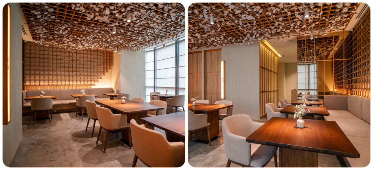 A look at the 18-seat dining hall, which is designed to elicit feelings and memories of Japanese nature. – Pic courtesy of Kintsugi Kuala Lumpur