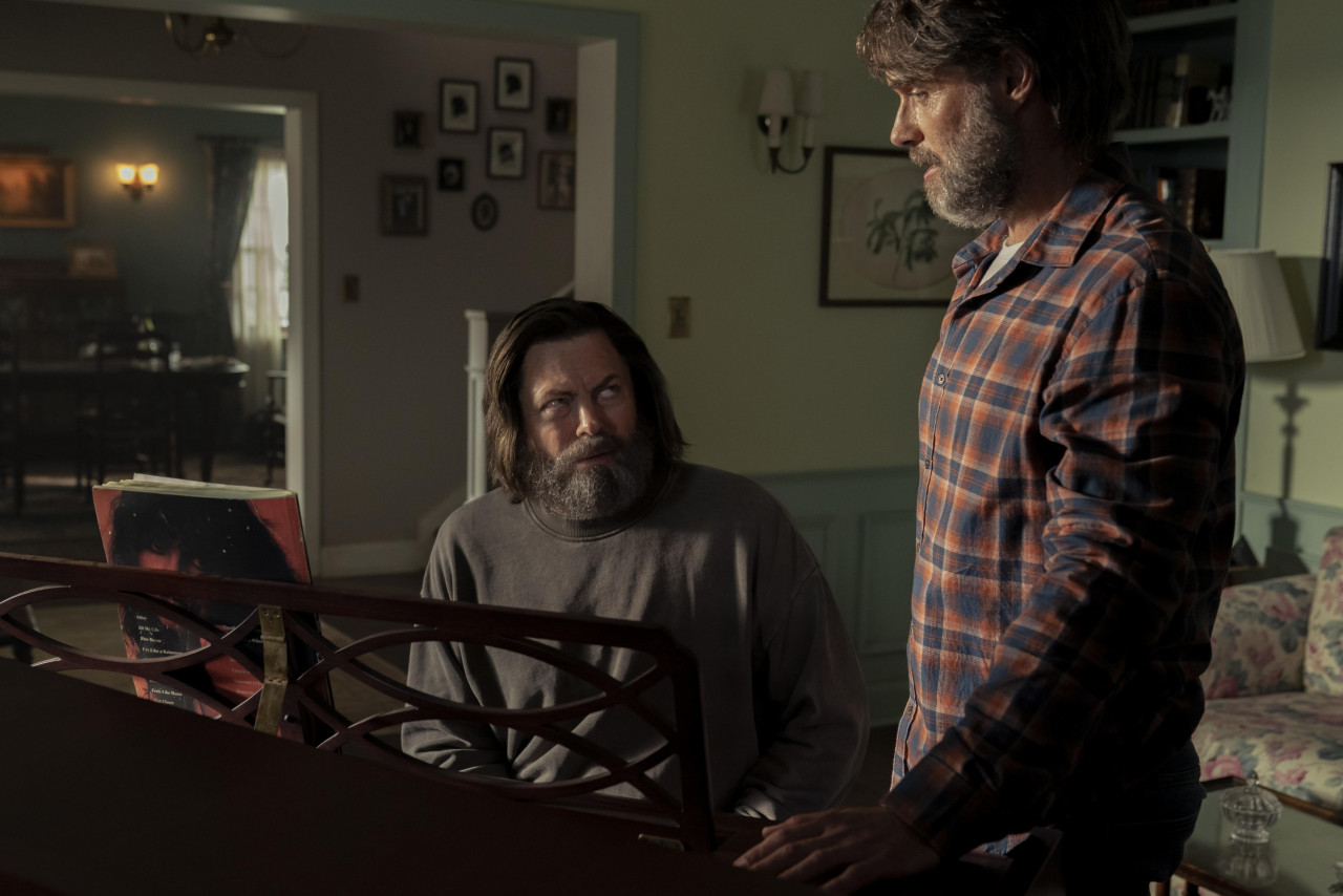 While a major departure from the game, the relationship between Frank and Bill stands out because it is unique in the post-apocalypse genre. There’s a level a sincerity and sweetness these dark and heavy shows tend to lack. – Pic courtesy of Warner Bros
