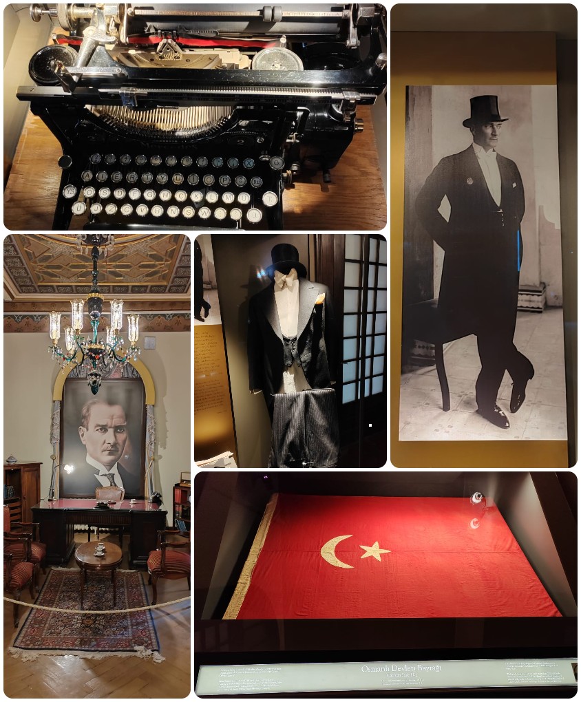 Displays of Ataturk's fancy tuxedos, coats and shoes at the Republic Museum in Ankara. – Shazmin Shamsuddin pic