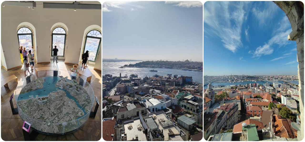 From inside the Galata Tower one could get a bird's eye view of the city. – Shazmin Shamsuddin pic