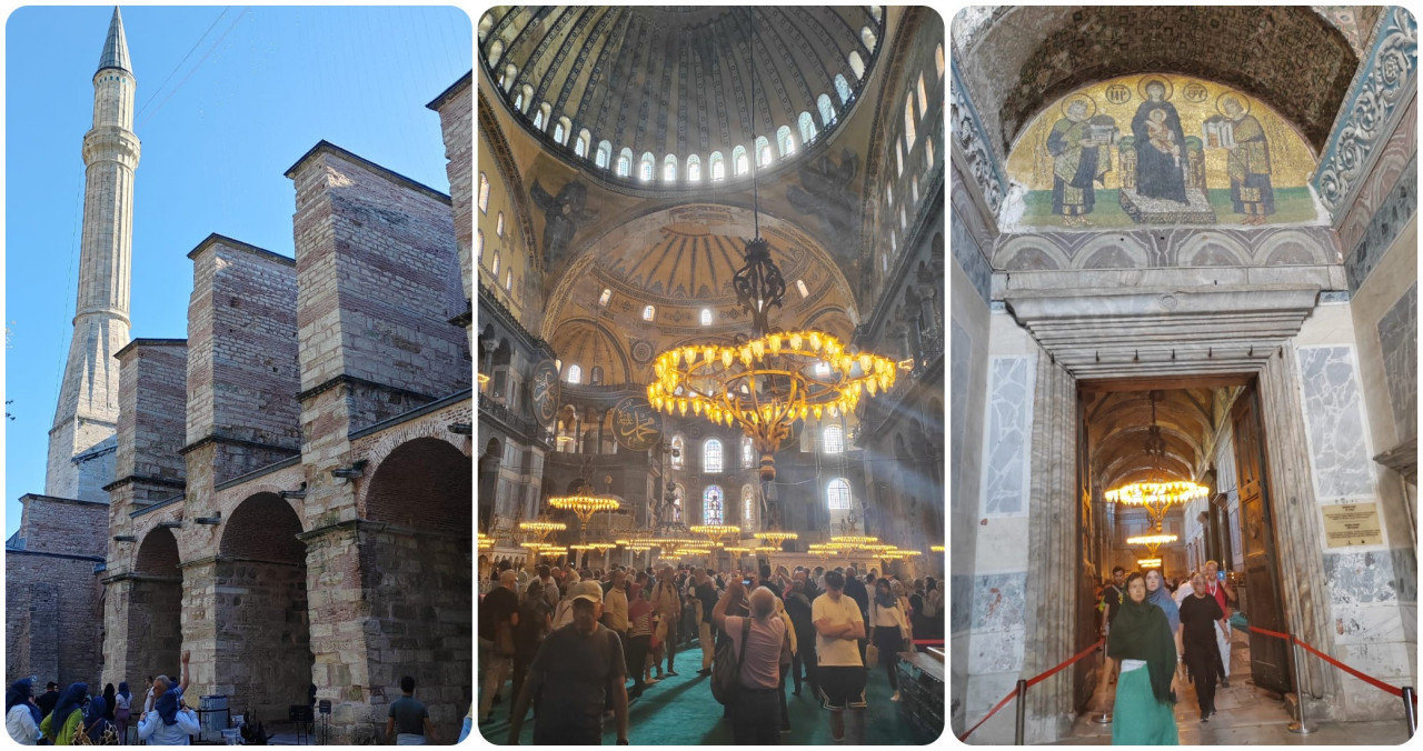 The interior of the Hagia Sophia is a mesmerising blend of Christian and Islamic art and architecture. – Shazmin Shamsuddin pic