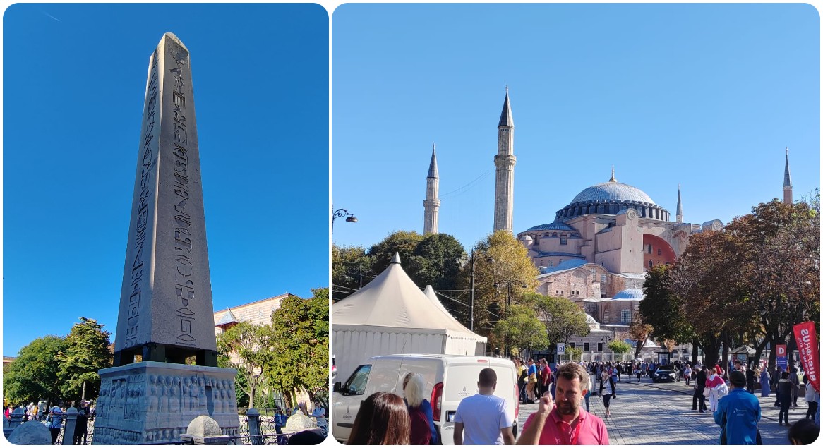 (Left) An Egyptian Obelisk at the site of the Hippodrome, just outside the Hagia Sophia. – Shazmin Shamsuddin pic