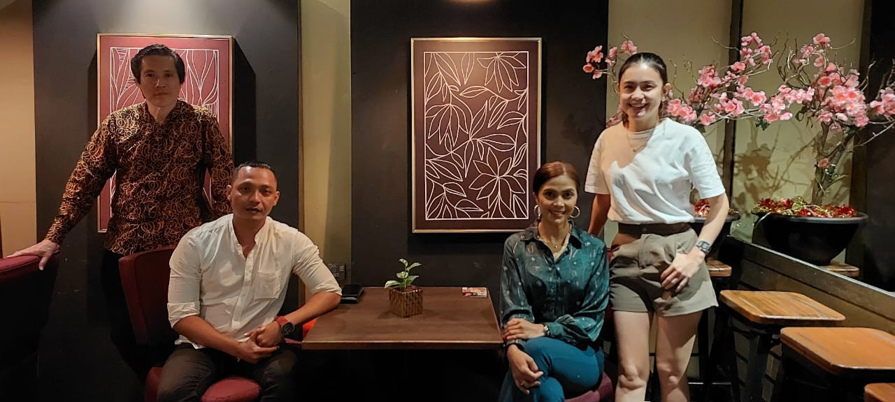 ‘Eidolan: Bayangan Dendam’ actors (from left) Julian Cheah, Zack Aminuddin, Tyty Nazmin and Jean Tan. – Ian McIntyre pic