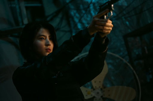Han So-hee as Yoon Ji-woo. – Netflix pic