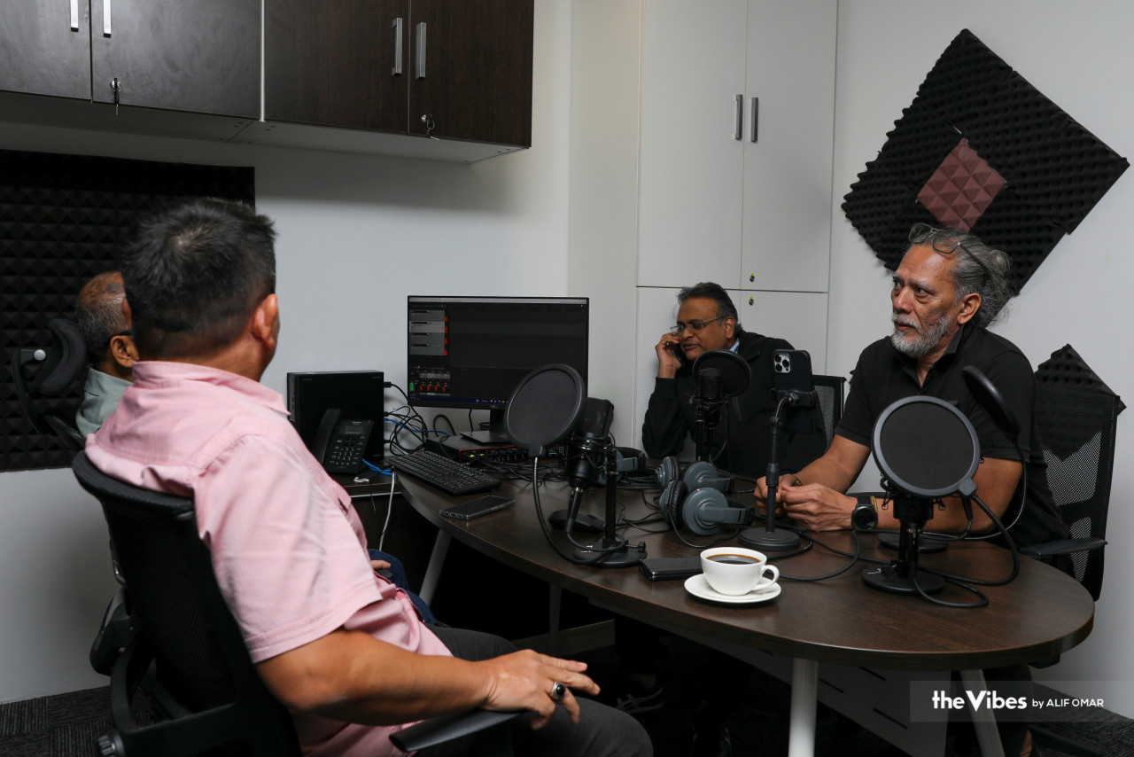 During the interview, he delves into what changed from the time he was an ardent supporter of Ahmad Zahid to when he withdrew his support. – ALIF OMAR/The Vibes pic