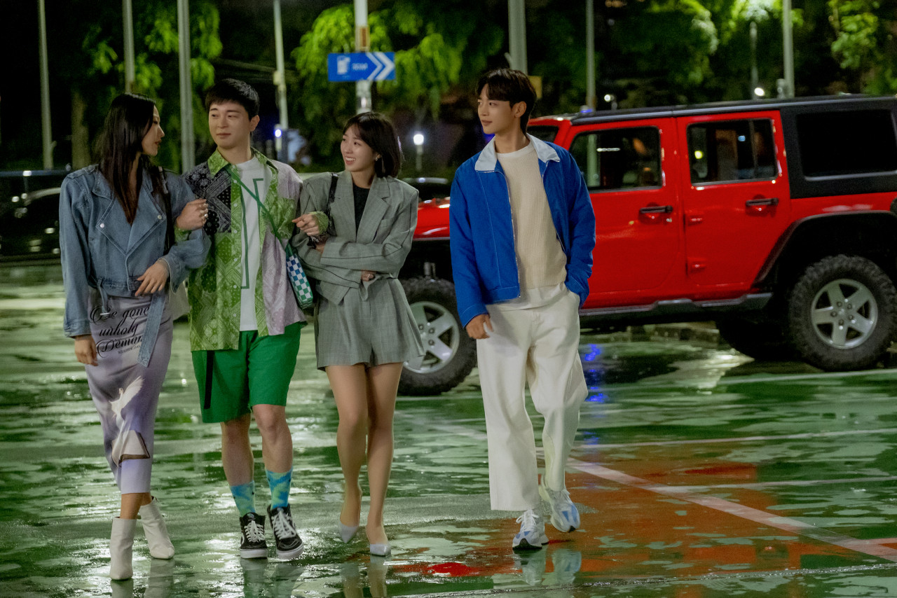 (From left) Park Hee-jung, Lee Sang-woon, Chae Soo-bin, and Choi Min-ho. – Netflix pic