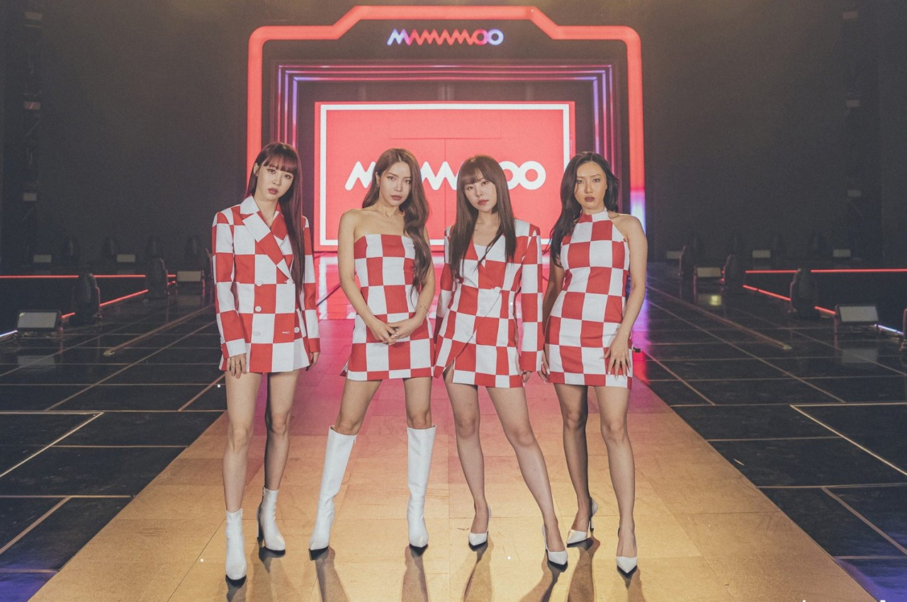 Girl group Mamamoo was formed in 2014. – Netflix pic