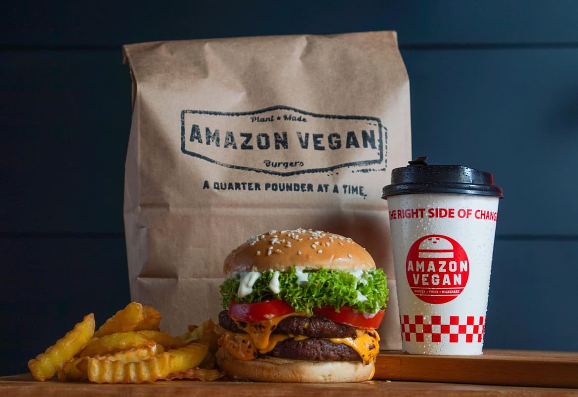 Amazon Vegan is an up-and-coming local fast food chain that offers a 100% plant-based menu. – Pic courtesy of Amazon Vegan