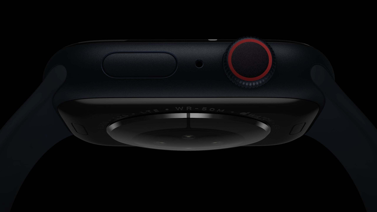 A two-sensor design enables this Apple Watch to accurately capture wrist temperature while reducing bias from the outside environment and the user’s body. – Pic courtesy of Apple