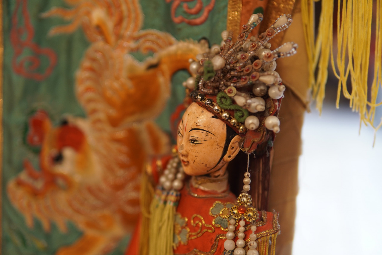 Each puppet takes about two to three weeks to make – they are hand-crafted from wood, clay and paper. – Pic courtesy of Pusaka