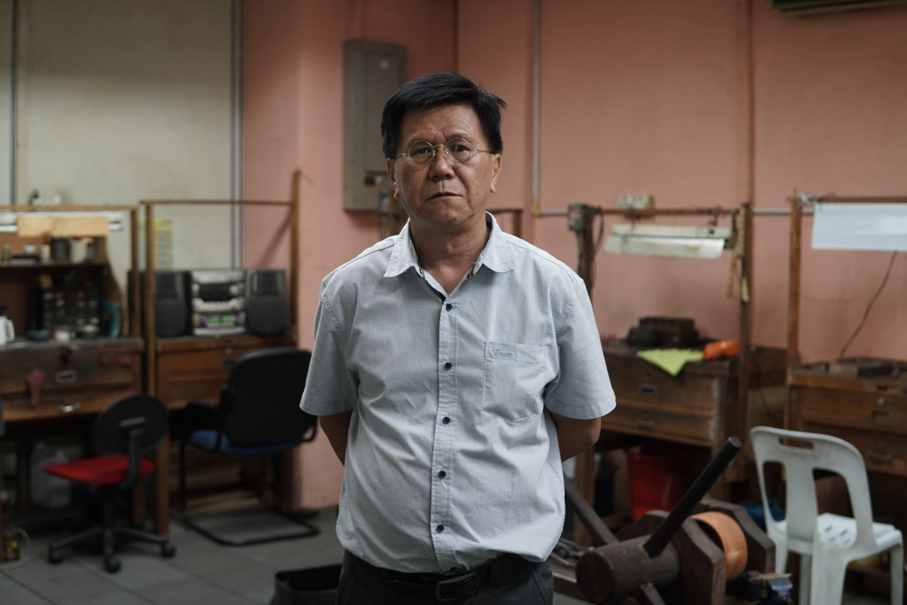Chin spent 12 years learning the craft in Singapore. – Pic courtesy of Pusaka