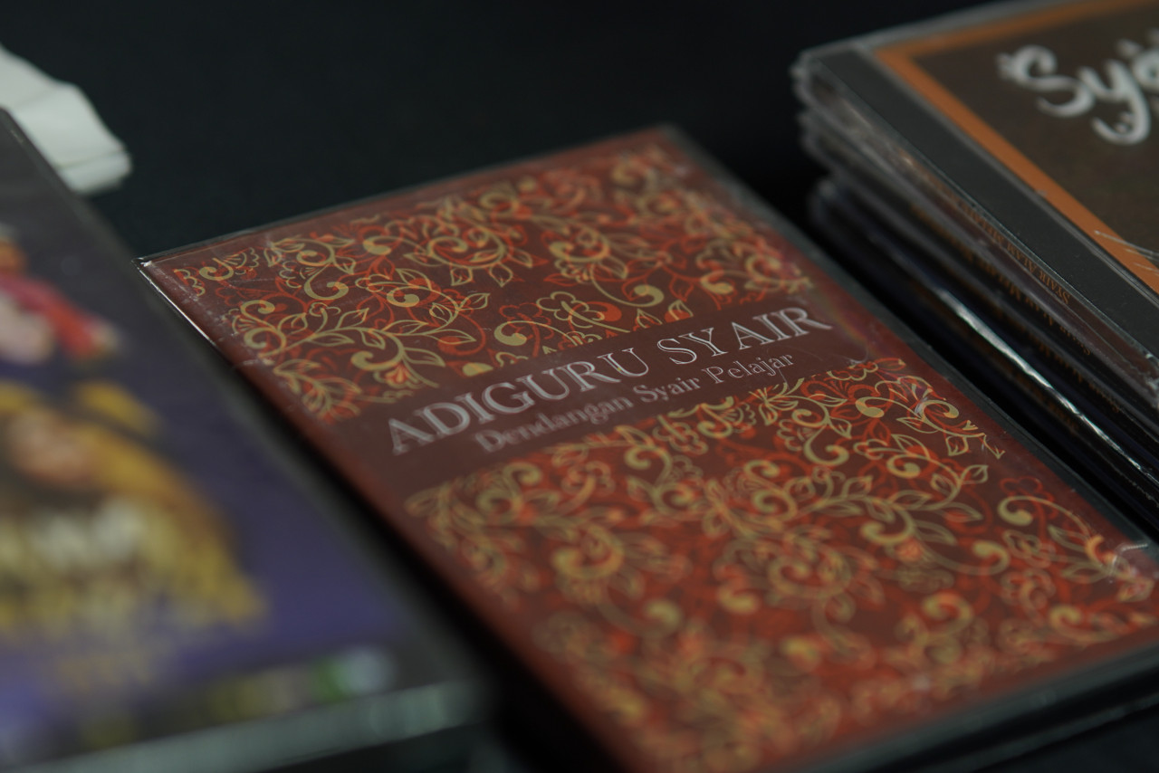 The book and recording produced by Roslan through the Adiguru Cendana grant. – Pic courtesy of Pusaka