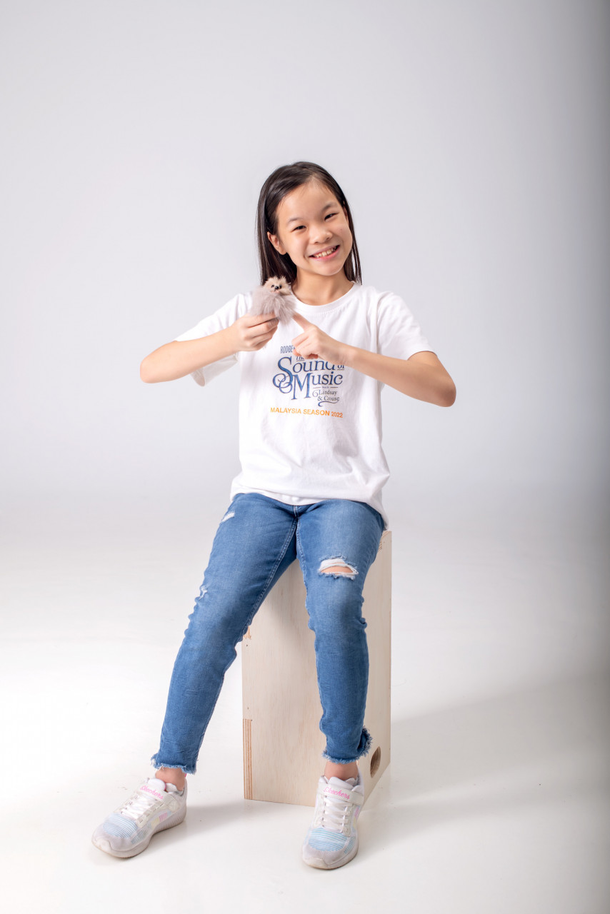 Vern, who is originally from Selangor, plays Brigitta and notes that she is very cheeky like the character. – Pic courtesy of Broadway International Group and Base Entertainment Asia