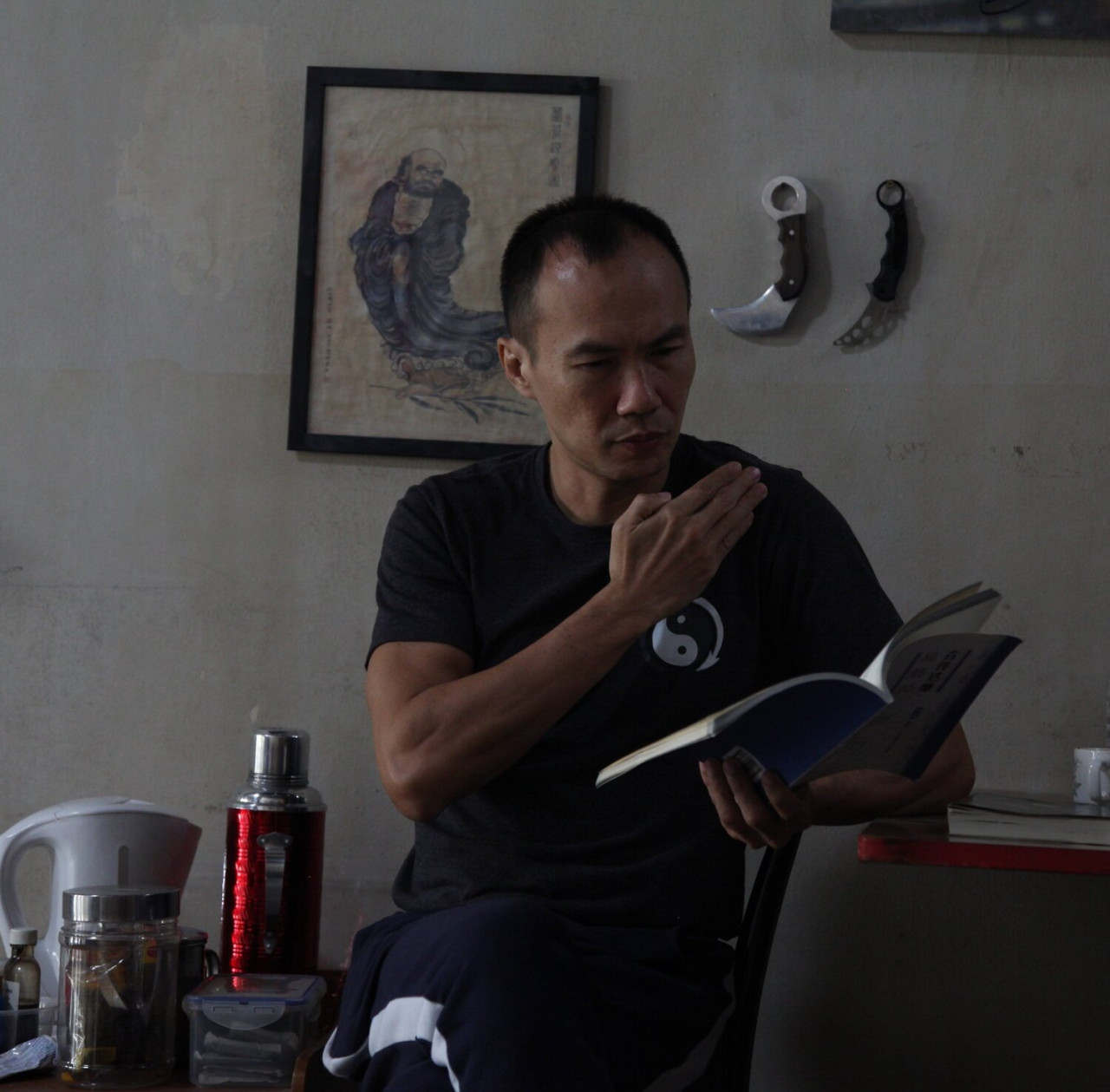 James Lee as Master Loh, the martial arts instructor to Moon Lee. – Pic courtesy of DaHuang Pictures