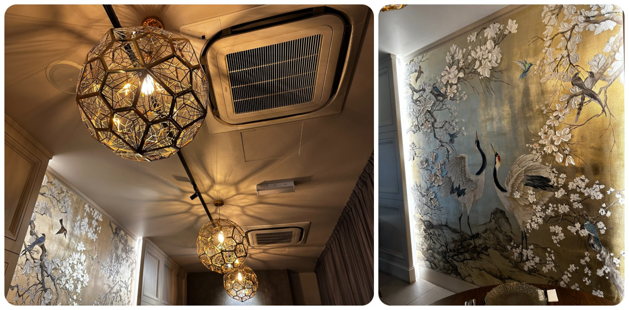 A look at some of the decor of Le Sense. The ambiance is quite calming. – Haikal Fernandez pic