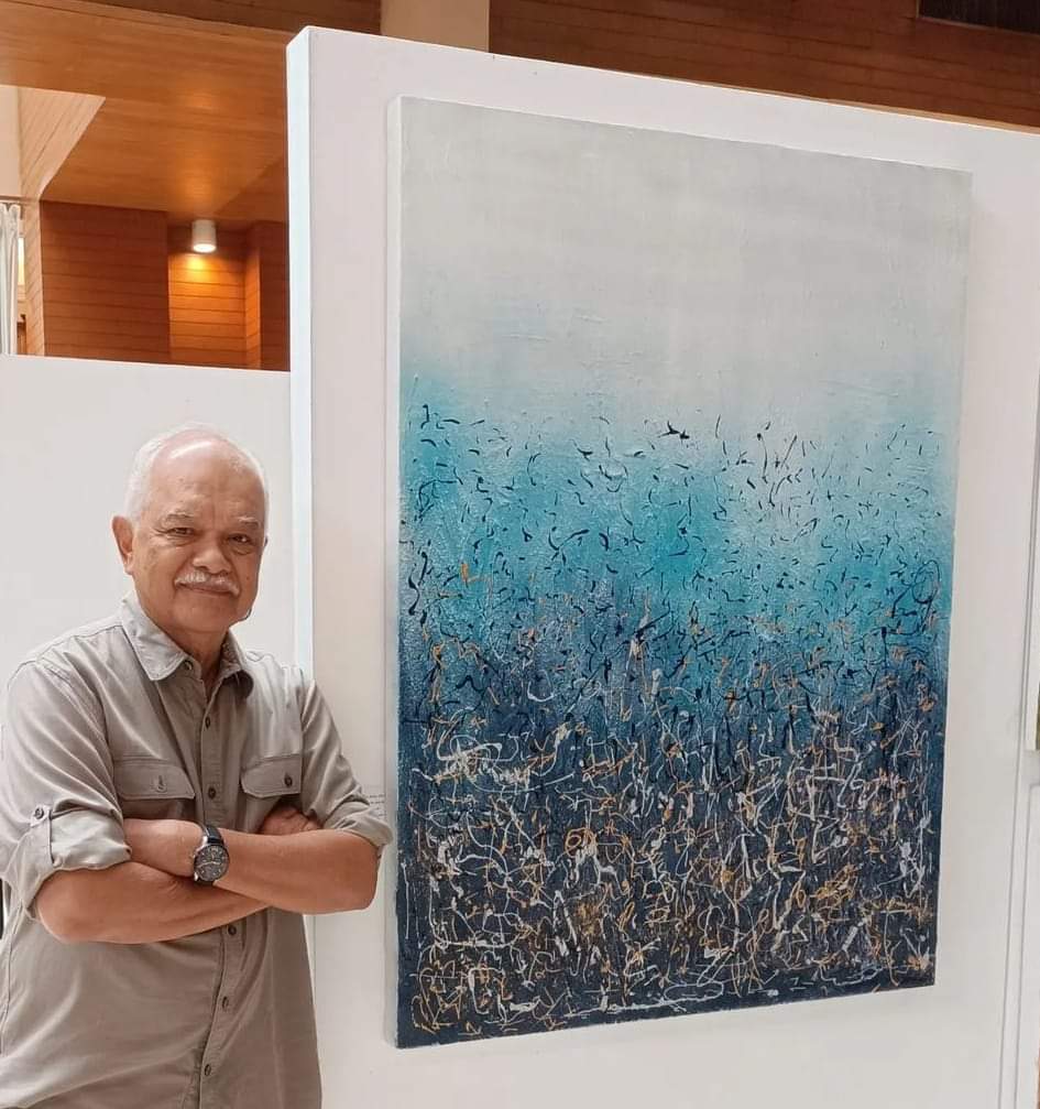 Professor Abdul Hamid Mohamed and fellow artist Siva Nair created Heart2Art to bring together works of ‘amateur’ and ‘upcoming’ artists. – Pic courtesy of Heart2Art Exhibitors