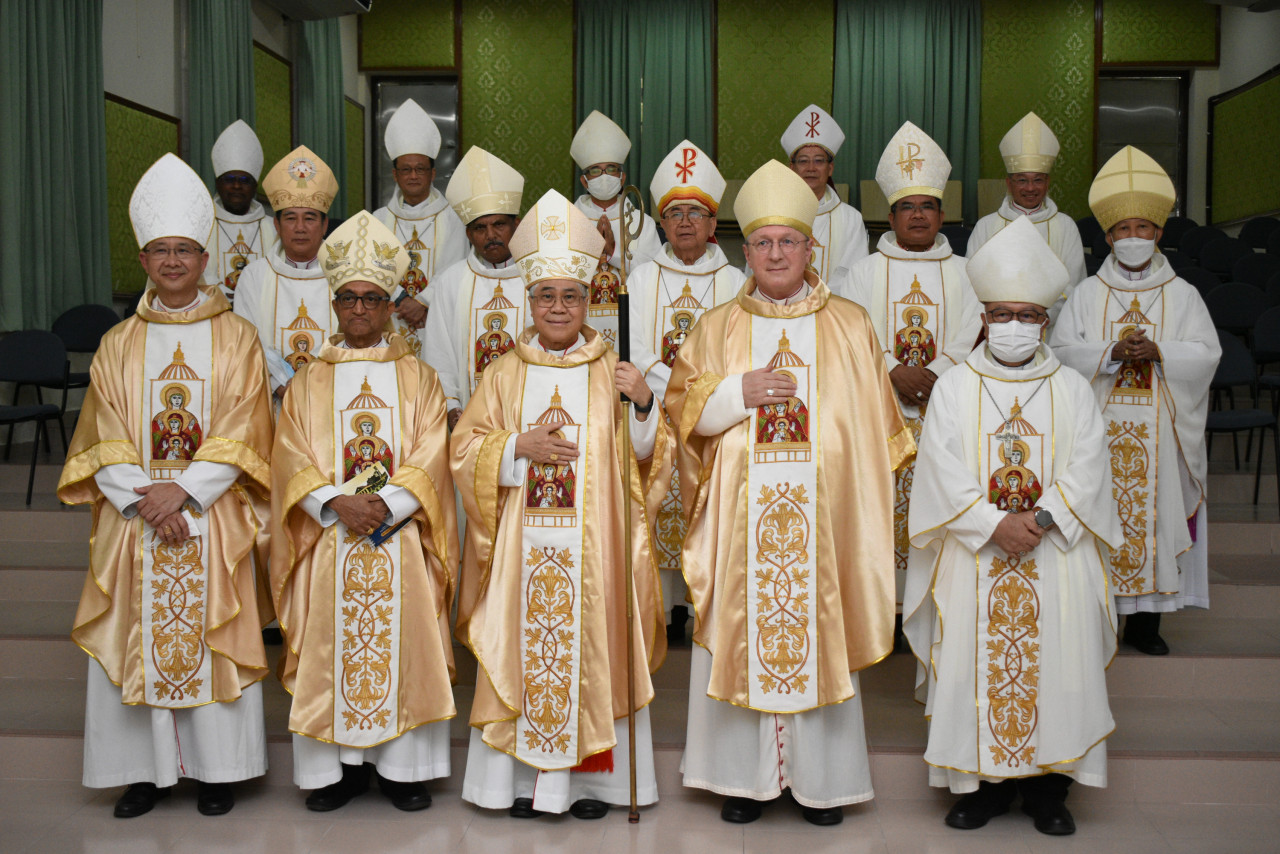 A special celebration, presided over by Cardinal William Goh of Singapore, was held in the presence of who's who of the faith. – Pic courtesy of Sam Gopal