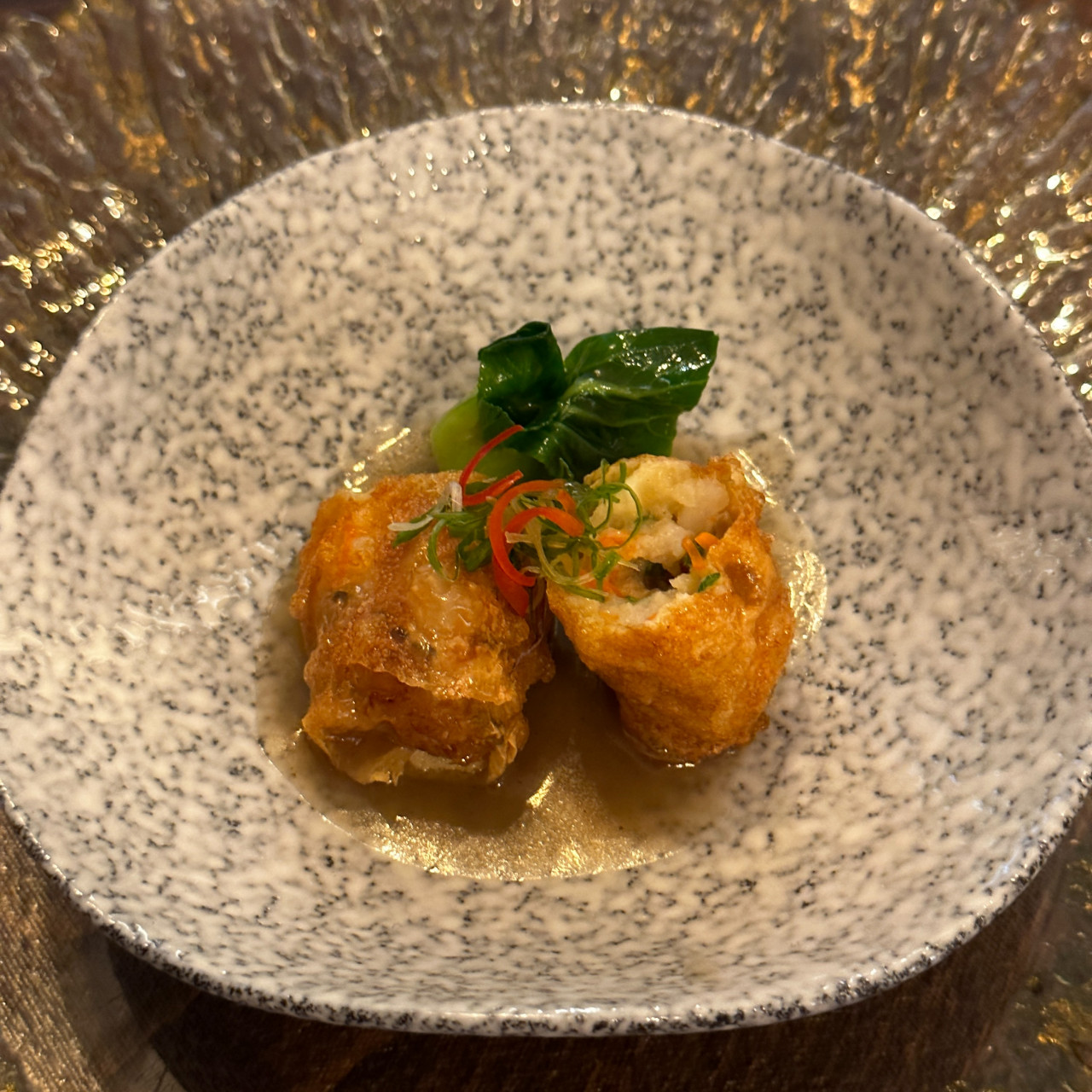 Now, the mouthfeel of this dish was really pleasant, offering both a crunch in terms of the crispy skin and the fresh vegetables, it also tastes both sweet and savoury. – Haikal Fernandez pic