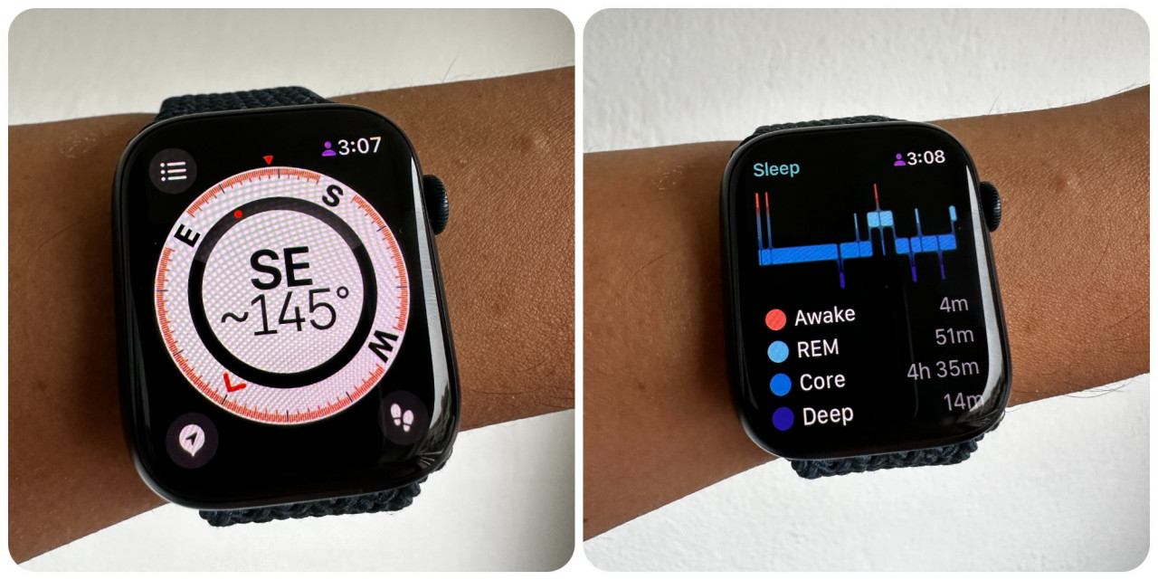Some of the new additions from watchOS 9 include an improved compass and a more in depth Sleep app. – Haikal Fernandez pic