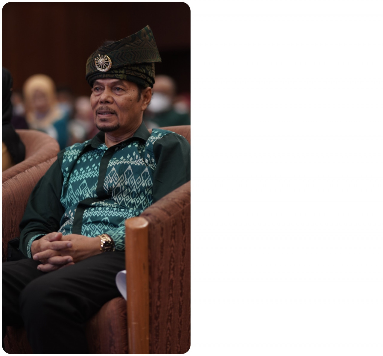 Roslan also established the Pahang State Theatre Council. – Pic courtesy of Pusaka