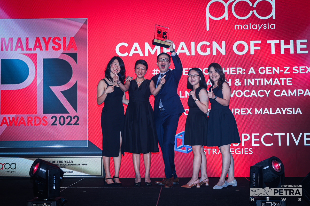 wiPerspective Strategies wins Campaign of the Year Award for their campaign “#ComeTogether”. – SYEDA IMRAN/The Vibes pic