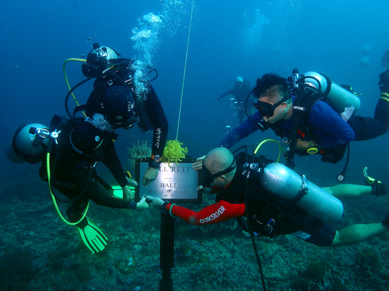 Timepiece company lends support to Sabah’s reef conservation 