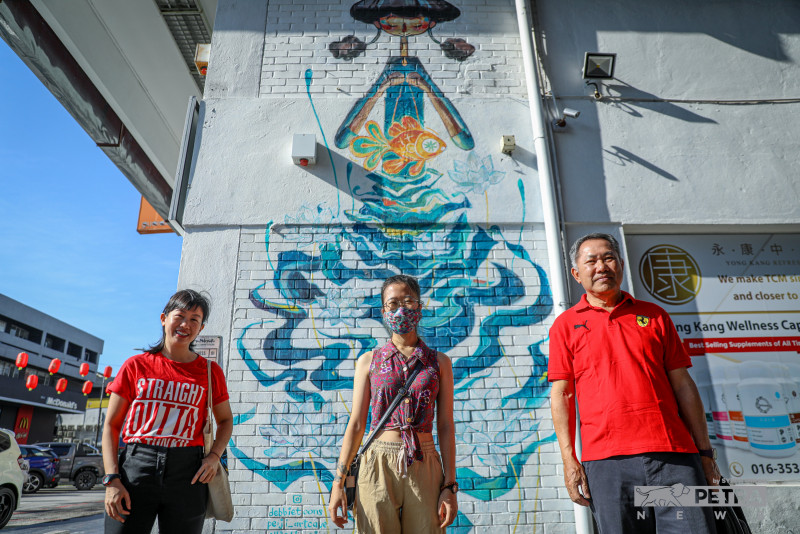 Aesthetic murals enhance alleyways in SS2 after restoration