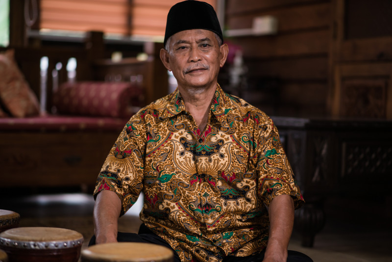 Adiguru Cendana: Badron Omar, master of Kompang Jawa – Teruntung and Hadaro