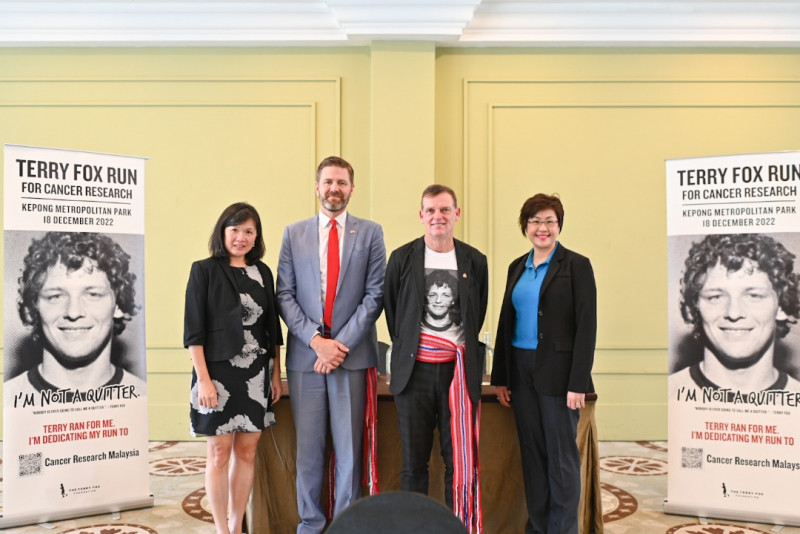 Darrell Fox in KL: flying in the spirit of Marathon of Hope