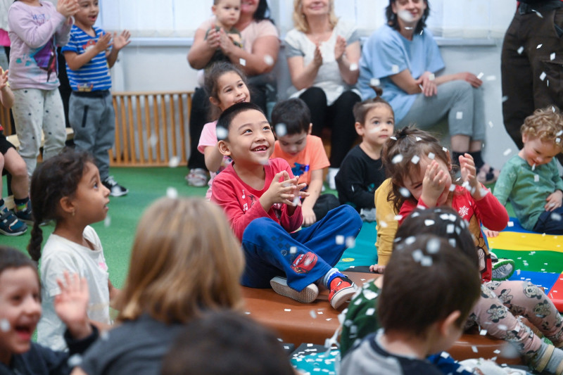 Conjuring up magic at a Budapest kindergarten