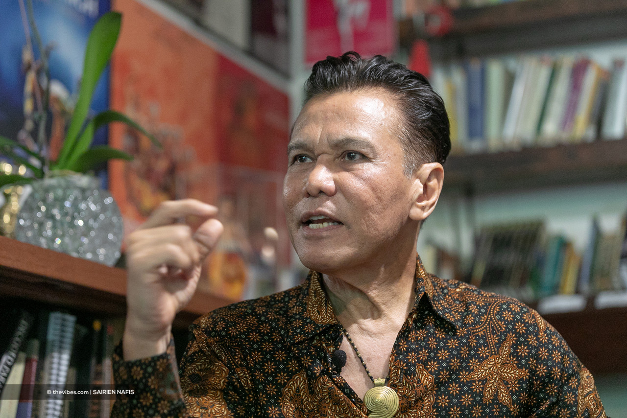 Sutra founder and creative director Datuk Ramli Ibrahim emphasised that when the arts are not handled by the master/artist themselves, that is when there is a disconnect. – SAIRIEN NAFIS/The Vibes pic