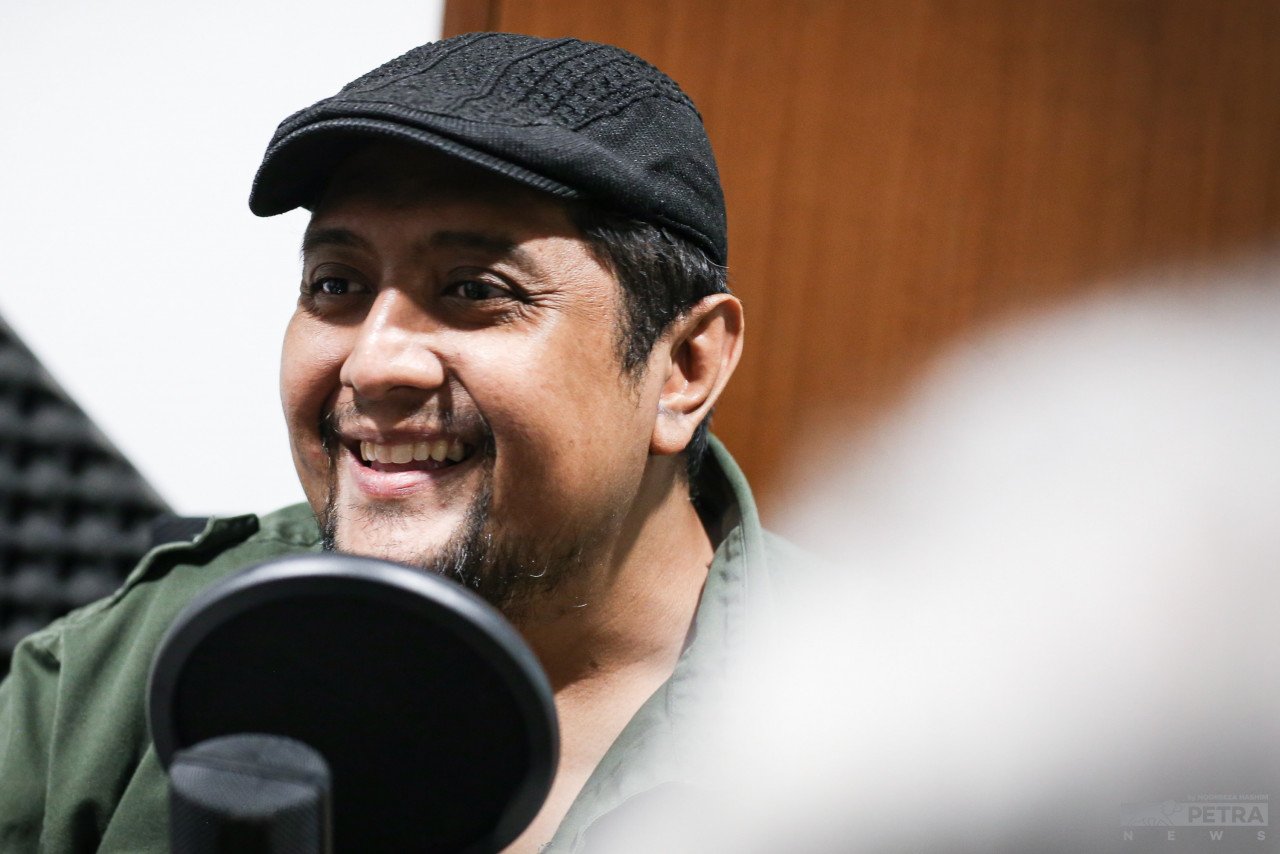 Zulkarnain sharing his expectations for the movie. – NOOREZA HASHIM/The Vibes pic