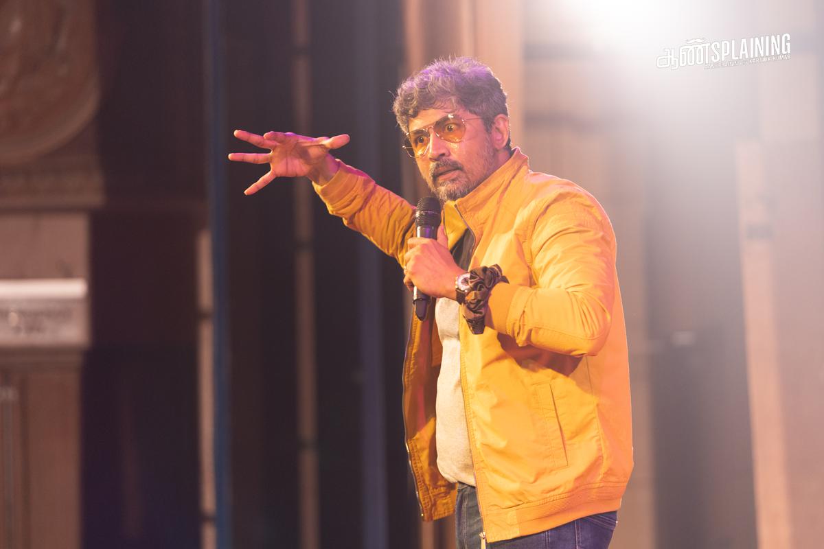 Aansplaining is his latest show which explores the concept of gender. – Pic courtesy of The Hindu