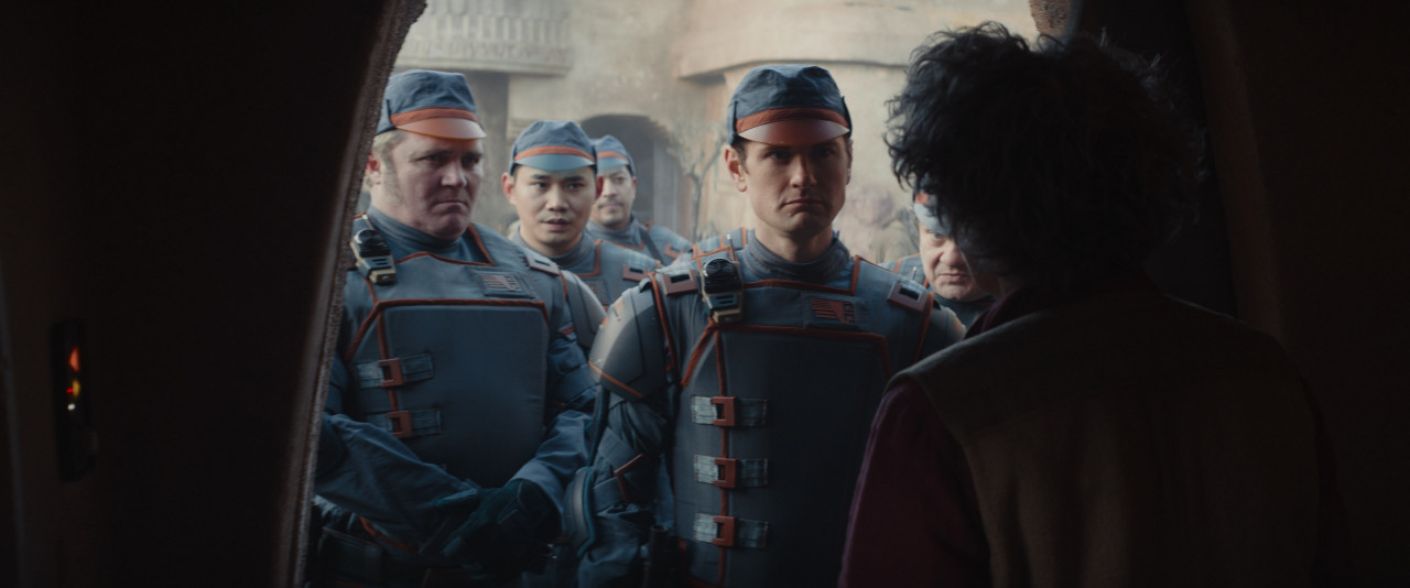 Syril Karn, played by Kyle Soler, is an overeager local cop who decides to make an enemy out of Cassian Andor and ends up embroiled in a larger conflict. – Pic courtesy of Disney
