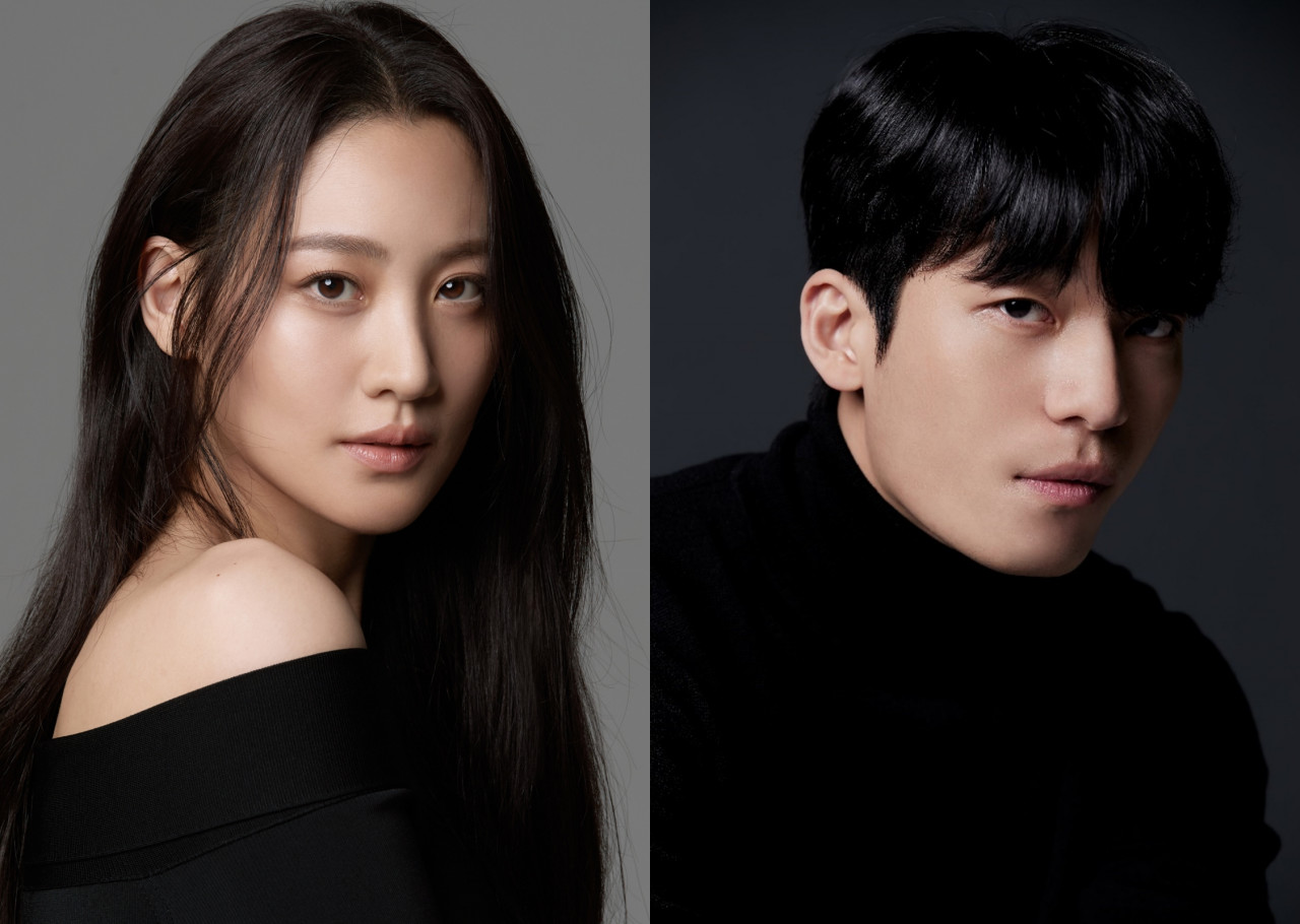 Claudia Kim (left) and Wi Ha-joon. – Netflix pic