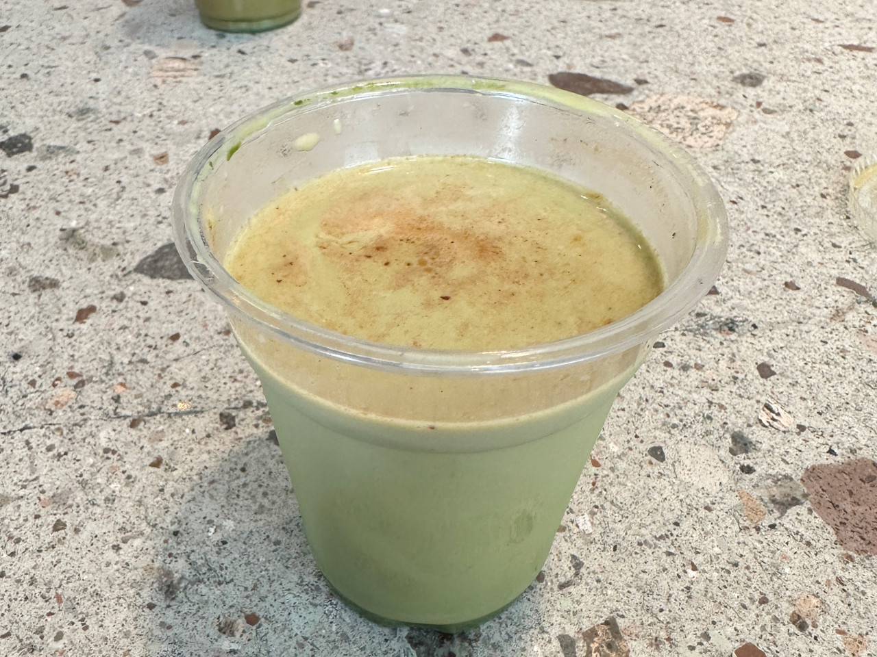 The appropriately ‘dirty’ dirty matcha is an experimental twist on an old favourite. – HAIKAL FERNANDEZ/The Vibes pic