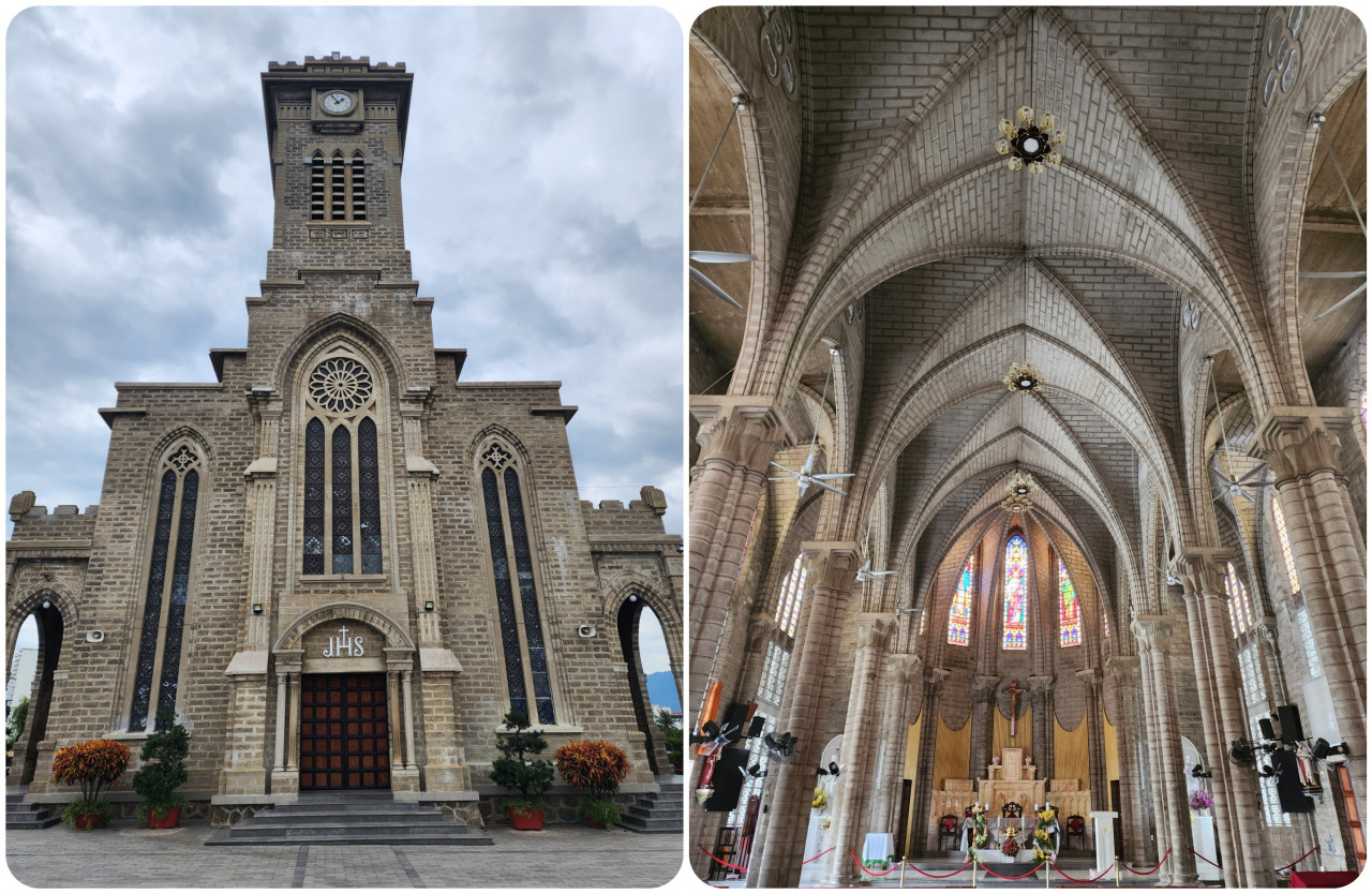 Nha Trang Cathedral with its French Gothic style architecture. – Shahriza Shamshiri pic