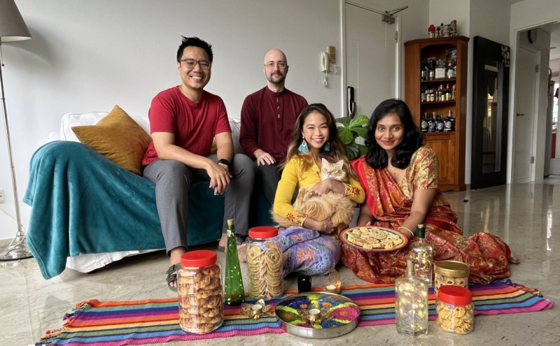Postcards from Malaysians celebrating Deepavali away from home