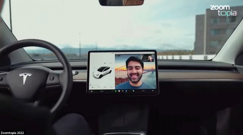 Get ready to join that Zoom meeting in your Tesla