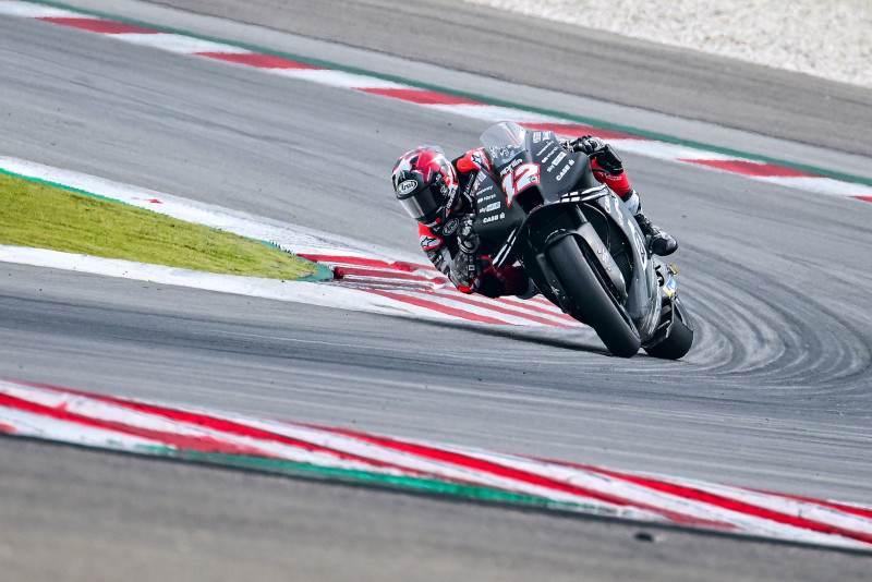 Aprilia Racing dominates first day of 2022 MotoGP Official Test in Sepang