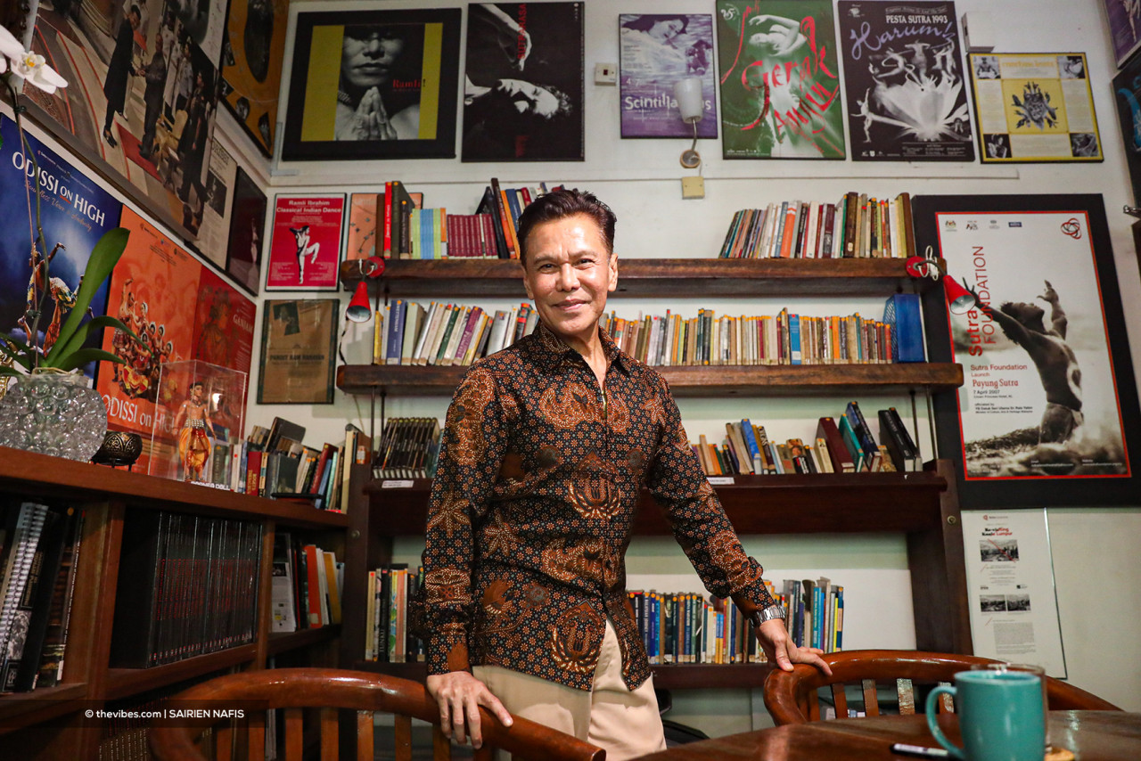 Sutra Dance Theatre artistic director Datuk Ramli Ibrahim feels that the more digital technologies and artificial intelligence take precedence in human lives, the more arts, culture and subjects that celebrate ‘humanity’ in a more ethical, moderate and level-headed manner should be given importance in the education system. – SAIRIEN NAFIS/File pic, March 21, 2023