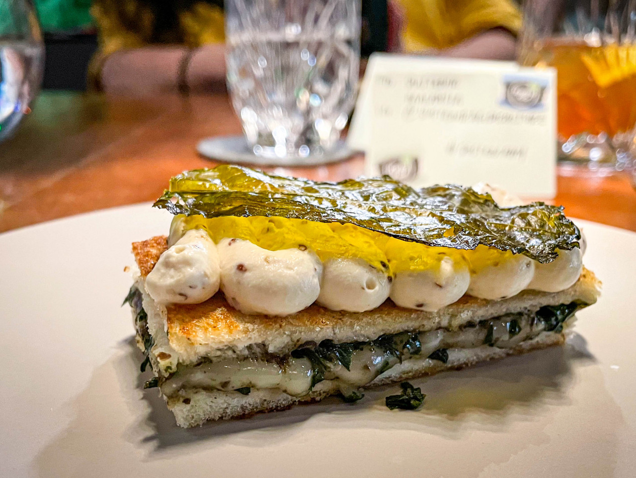 The truffle and kinky-kale toastie. – HAIKAL FERNANDEZ/The Vibes pic