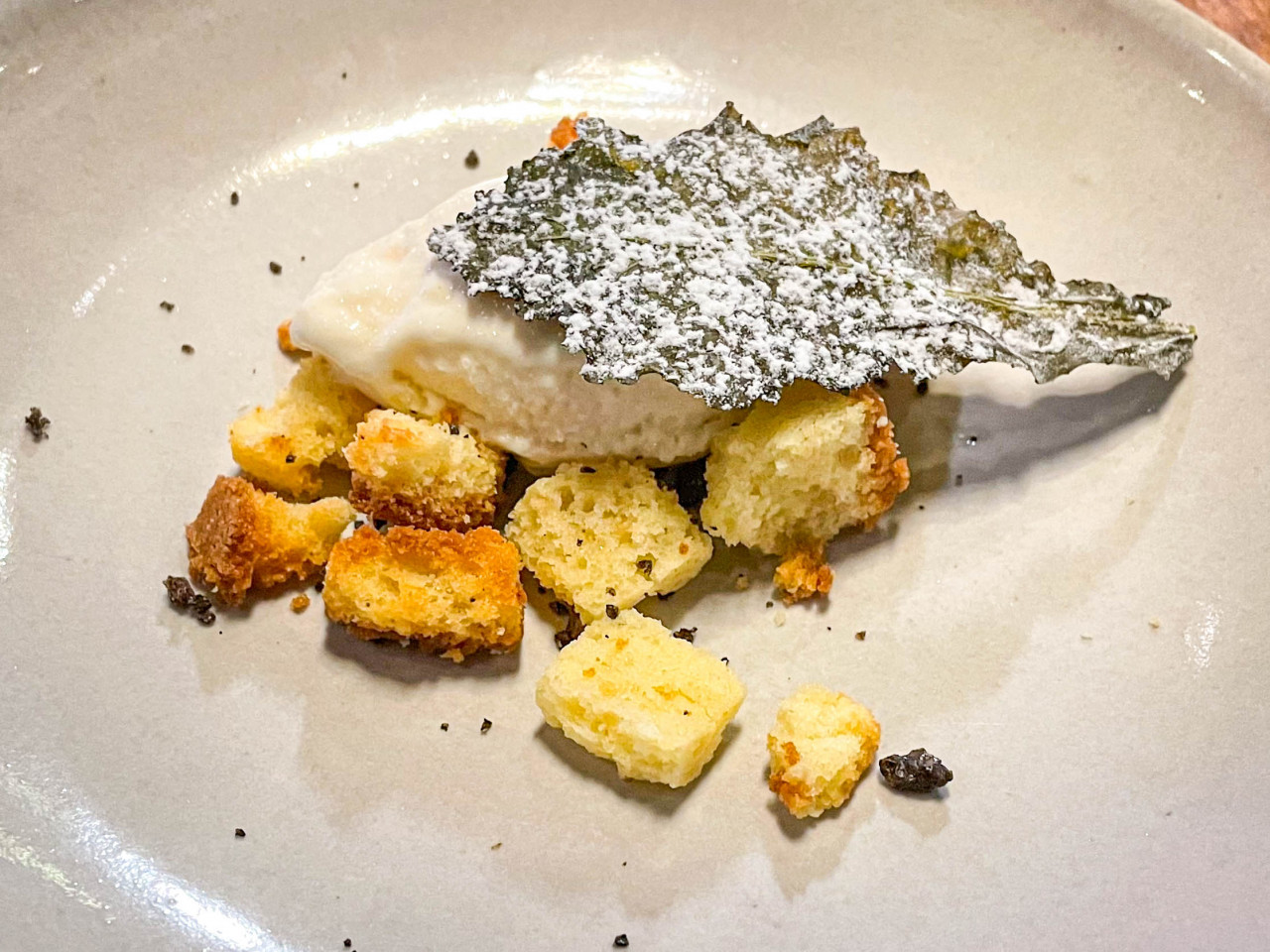 Dessert was ice cream and, you guessed it, kale. – HAIKAL FERNANDEZ/ The Vibes pic